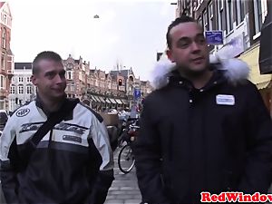 cocksucking amsterdam call girl jizzed on